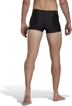 Offres ⭐ Adidas 3 Bars Boxers Men, bleu 👏 -Maillots de bain Soldes adidas 3 bars boxers men black impact yellow 5