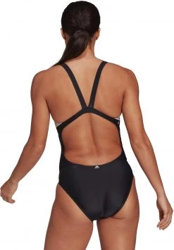 Meilleure affaire 🎉 Adidas 3 Bars Swimsuit fitted Women, rouge/rose 🧨 -Maillots de bain Soldes adidas 3 bars swimsuit fitted women black white 3