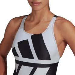 Meilleure affaire 🎉 Adidas 3 Bars Swimsuit fitted Women, rouge/rose 🧨 -Maillots de bain Soldes adidas 3 bars swimsuit fitted women black white 6