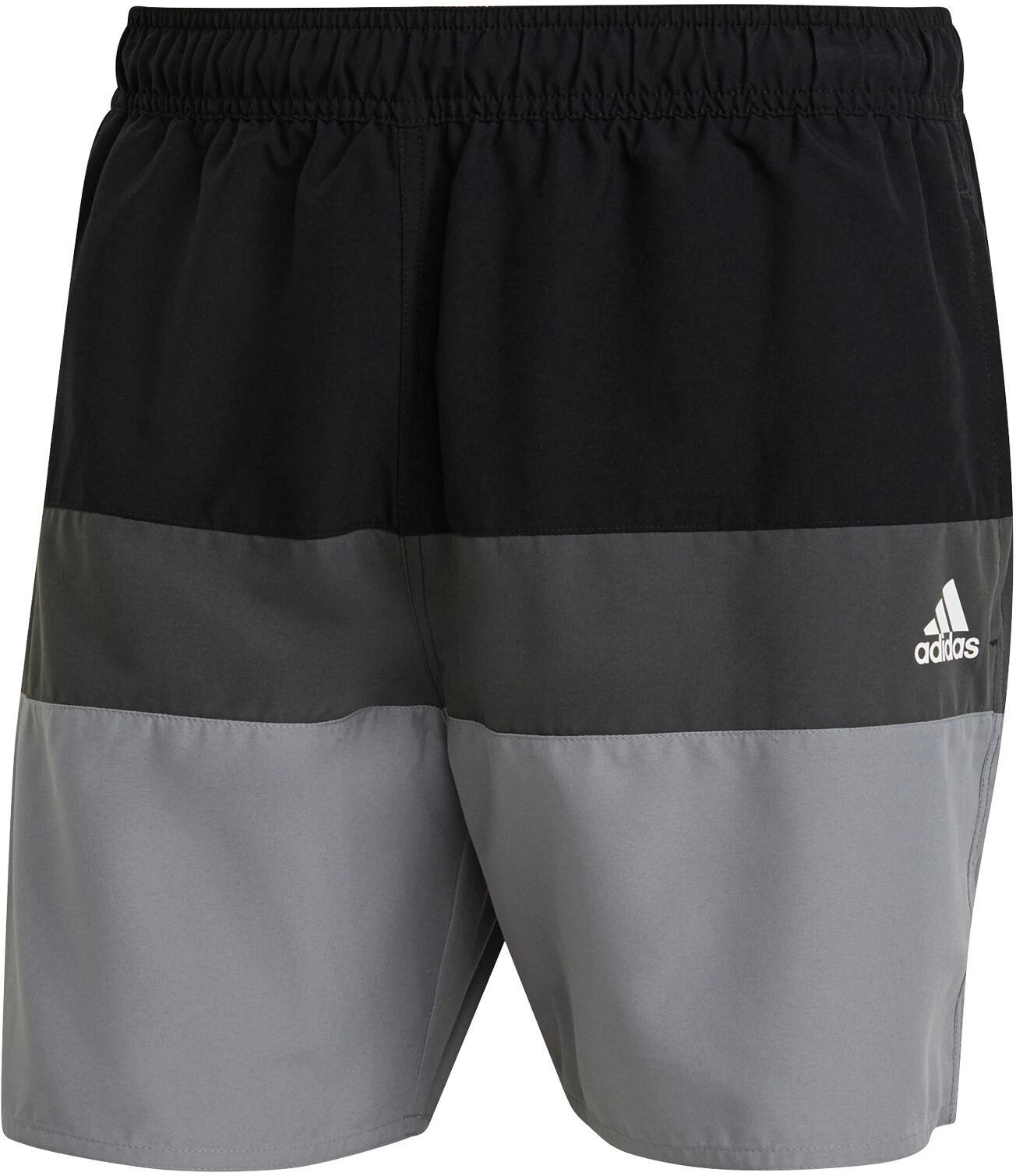 adidas Block CLX Short Length Shorts Men, noir/gris Remise ⌛ Adidas Block CLX Short Length Shorts Men, noir/gris ❤️ -Maillots de bain Soldes adidas block clx short length shorts men black grey three 1
