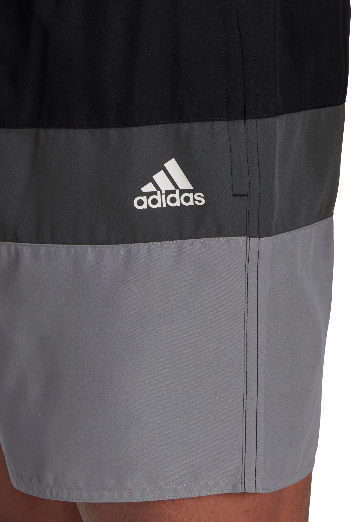 adidas Block CLX Short Length Shorts Men, noir/gris Remise ⌛ Adidas Block CLX Short Length Shorts Men, noir/gris ❤️ -Maillots de bain Soldes adidas block clx short length shorts men black grey three 3