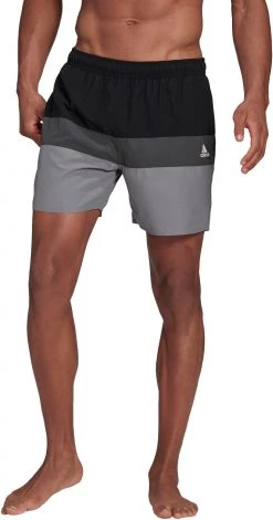 Remise ⌛ Adidas Block CLX Short Length Shorts Men, noir/gris ❤️ 5 Remise ⌛ Adidas Block CLX Short Length Shorts Men, noir/gris ❤️ -Maillots de bain Soldes adidas block clx short length shorts men black grey three 4