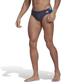 Coupon 🎉 Adidas Block Trunks Men, bleu ⌛ -Maillots de bain Soldes adidas block trunks men shadow navy sky rush 4