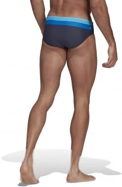 Coupon 🎉 Adidas Block Trunks Men, bleu ⌛ -Maillots de bain Soldes adidas block trunks men shadow navy sky rush 5