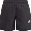 Bon marché 💯 Adidas Bos Shorts Boys, rouge ❤️ -Maillots de bain Soldes adidas bos shorts boys black 1