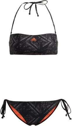 Vente flash ✨ Adidas Festivibes Bikini Women, rouge/noir 🛒