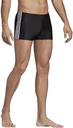 Top 10 ❤️ Adidas Fit 3S Short de bain Homme, bleu ✔️ -Maillots de bain Soldes adidas fit 3 stripes boxers herren black white 3 1