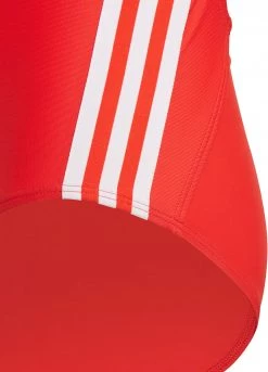 Meilleur prix 😍 Adidas Fit 3S Swimsuit ⭐ Girls, rouge ❤️ -Maillots de bain Soldes adidas fit 3s swimsuit girls vivid red white 4