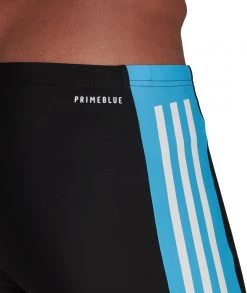 Le moins cher 🔥 Adidas Fit Three-Second Boxers Men, noir/bleu ✔️ -Maillots de bain Soldes adidas fit three second boxers men black real blue 6