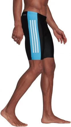 Meilleure affaire 🌟 Adidas Fit Three-Second Jammer Men, noir/bleu 👏 -Maillots de bain Soldes adidas fit three second jammer men black real blue 4