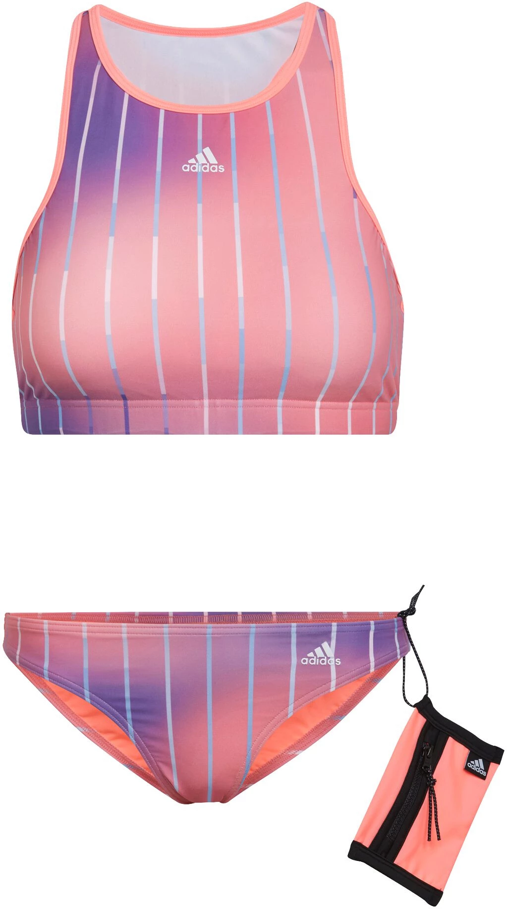 adidas Melbourne Bikini Women, rose/bleu Vente flash 🎉 Adidas Melbourne Bikini ⭐ Women, rose/bleu ⭐ -Maillots de bain Soldes adidas melbourne bikini women acid red 1