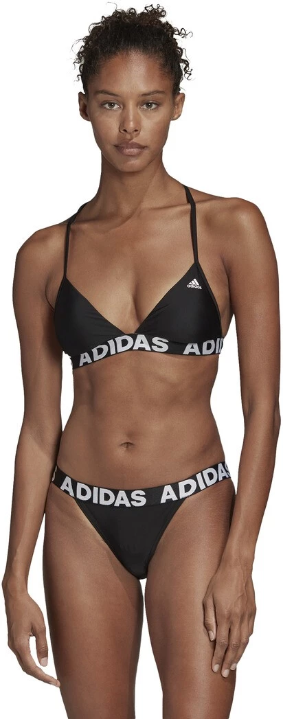 adidas Bikini à nouer Femme, rose Vente flash ✔️ Adidas Bikini à nouer Femme, rose 💯 -Maillots de bain Soldes adidas neckholder bikini women black 1 1