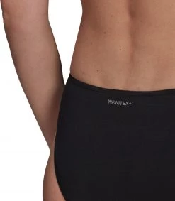 Tout neuf 😀 Adidas Pro Big Badge Of Sport Swimsuit Women, noir 💯 -Maillots de bain Soldes adidas pro big badge of sport swimsuit women black white 5