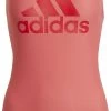 Budget 🤩 Adidas SH3. RO Bos Swimsuit 🎁 Women, rose ✨ -Maillots de bain Soldes adidas sh3 ro bos swimsuit women semi turbo vivid red 1