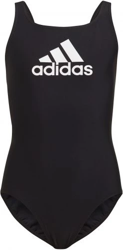Acheter 🎉 Adidas Yg Badge Of Sport Swimsuit Girls, noir ❤️ -Maillots de bain Soldes adidas yg badge of sport swimsuit girls black white 2