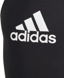Acheter 🎉 Adidas Yg Badge Of Sport Swimsuit Girls, noir ❤️ -Maillots de bain Soldes adidas yg badge of sport swimsuit girls black white 6
