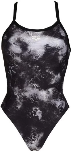 Tout neuf 🛒 Arena Allover Challenge Back One Piece Swimsuit ✔️ Women, bleu ✨