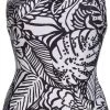 Le moins cher ✔️ Arena Allover Swim Pro Back One Piece 🥰 Swimsuit Women, noir/blanc ⌛ -Maillots de bain Soldes arena allover swim pro back one piece swimsuit women black multi 1 1