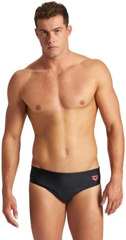 Acheter 🎁 Arena Bicolour Briefs Men, bleu ✨ -Maillots de bain Soldes arena bicolour briefs men black fluo red 6