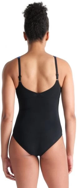 Bon marché 🎁 Arena Bodylift Cloe Wing Back One Piece Swimsuit AO Women, rose/bleu 🎁 -Maillots de bain Soldes arena bodylift cloe wing back one piece swimsuit ao women black multi black 6
