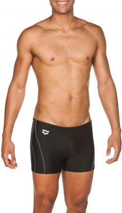 Meilleur prix ⌛ Arena Byor Evo Short Homme, noir 😍 -Maillots de bain Soldes arena byor evo shorts men black black white 5