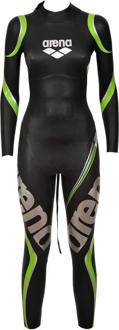 Budget 🎁 Arena Carbon Tri Wetsuit Women, noir 🔥 -Maillots de bain Soldes arena carbon tri wetsuit women black 3