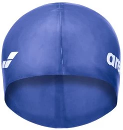 Remise 🔔 Arena Classic Silicone Bonnet de bain Enfant, noir 😍 -Maillots de bain Soldes arena classic silicone swimming cap juniors skyblue white 2