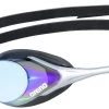 Meilleure affaire 🛒 Arena Cobra Swipe Mirror Goggles, noir/blanc 😉 -Maillots de bain Soldes arena cobra swipe mirror goggles blue silver 1 1