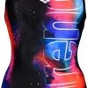 Promo ✔️ Arena Cosmic Pro Back One Piece ✔️ Swimsuit Women, noir/Multicolore 👏