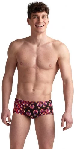 Offres 🛒 Arena Crazy Allover Low Waist Shorts Men, Multicolore 😉 -Maillots de bain Soldes arena crazy allover low waist shorts men black multi 5