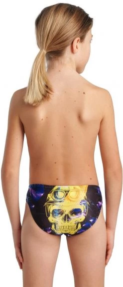 Tout neuf ⌛ Arena Crazy Placement Briefs Boys, noir/Multicolore ✨ -Maillots de bain Soldes arena crazy placement briefs boys black multi 6