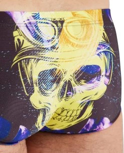 Bon marché 😍 Arena Crazy Placement Low Waist Shorts Men, noir/Multicolore ✔️ -Maillots de bain Soldes arena crazy placement low waist shorts men black multi 6