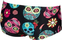 Le moins cher 🎁 Arena Crazy Skulls Carnival Low Waist Shorts Men, noir/Multicolore ❤️ -Maillots de bain Soldes arena crazy skulls carnival low waist shorts men black multi 4