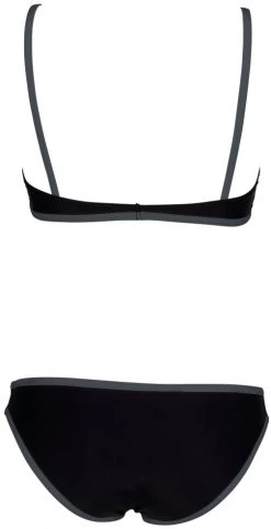 De gros ⭐ Arena Icons Logo Bandeau 🛒 Bikini Women, noir ⌛ -Maillots de bain Soldes arena icons logo bandeau bikini women black asphalt 2