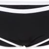 Budget ⭐ Arena Icons Solid Low Waist Shorts Men, noir ✔️ -Maillots de bain Soldes arena icons solid low waist shorts men black white 1 1