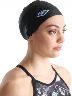 Sortie ✔️ Arena Icons Team Stripe Cap, noir 🤩 -Maillots de bain Soldes arena icons team stripe cap black black 3 1