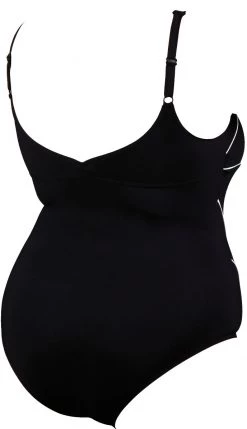 Bon marché 👏 Arena Jewel Plus One Piece Swimsuit Women, noir 😍 -Maillots de bain Soldes arena jewel plus one piece swimsuit women black white 2