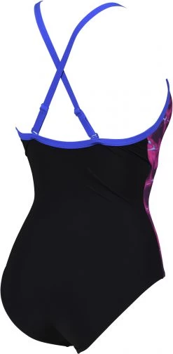 Les meilleures critiques de 🌟 Arena Lise Light Cross Back Swimsuit 😀 Women, noir/Multicolore ✔️ -Maillots de bain Soldes arena lise light cross back swimsuit women black multi black bright blue 4