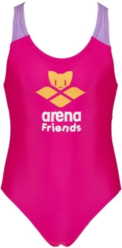 Top 10 ⭐ Arena Logo Cats One Piece Swimsuit Girls, rose 😀