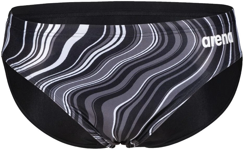 arena Marbled Briefs Men, noir/gris Tout neuf 🔥 Arena Marbled Briefs Men, noir/gris 👏 -Maillots de bain Soldes arena marbled briefs men black black multi 1 2