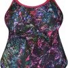Budget ✔️ Arena Mountains Texture Light Drop Back Swimsuit Plus Women, noir/Multicolore 🛒 -Maillots de bain Soldes arena mountains texture light drop back swimsuit plus women freak rose multi 1