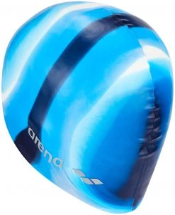 Offres 👍 Arena Pop Art Casquette, bleu ⭐ -Maillots de bain Soldes arena pop art cap pop blue navy 2