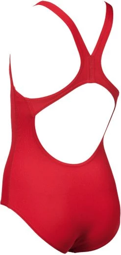 Budget ✨ Arena Solid Lighttech Maillot de bain une pièce Fille, rouge 🌟