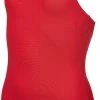 Meilleure vente ❤️ Arena Solid Swim Pro Maillot de bain une pièce Fille, bleu 🥰 -Maillots de bain Soldes arena solid swim pro one piece swimsuit girls red white 1 1