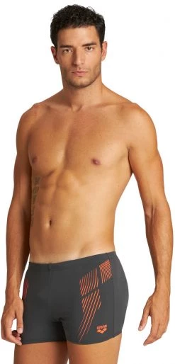 Meilleure affaire ⌛ Arena Streak Shorts Men, bleu 👍 -Maillots de bain Soldes arena streak shorts men asphalt floreale 5