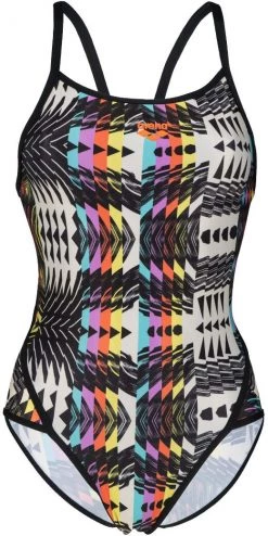 Tout neuf 😀 Arena Super Fly Back Allover One Piece Swimsuit Women, Multicolore ❤️