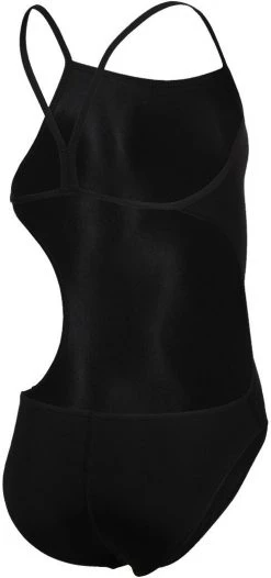 Promo ✨ Arena Team Challenge Solid One Piece Swimsuit Girls, bleu 🌟 -Maillots de bain Soldes arena team challenge solid one piece swimsuit girls black white 4 1