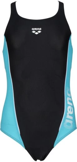 Meilleur prix 🧨 Arena Thrice Pro Back One Piece Swimsuit ✔️ Girls, bleu/orange ✔️