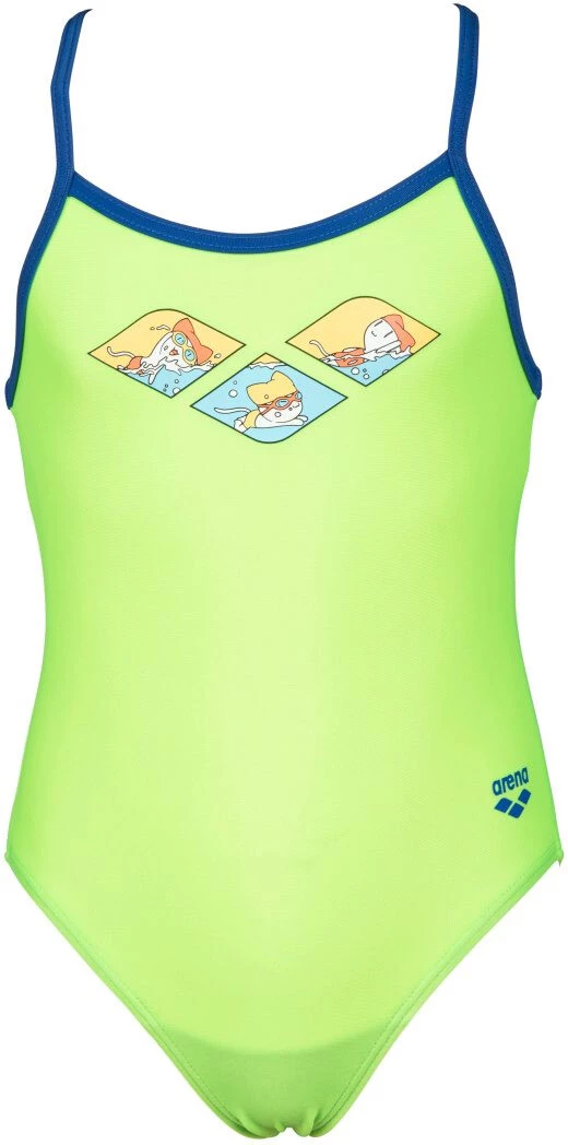 arena Training One Piece Swimsuit Girls, jaune De gros 👍 Arena Training One Piece Swimsuit Girls, jaune 🥰 -Maillots de bain Soldes arena training one piece swimsuit girls soft green royal 1 1