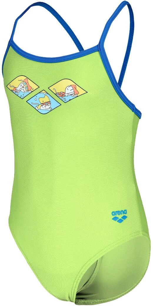 arena Training One Piece Swimsuit Girls, jaune De gros 👍 Arena Training One Piece Swimsuit Girls, jaune 🥰 -Maillots de bain Soldes arena training one piece swimsuit girls soft green royal 4 1